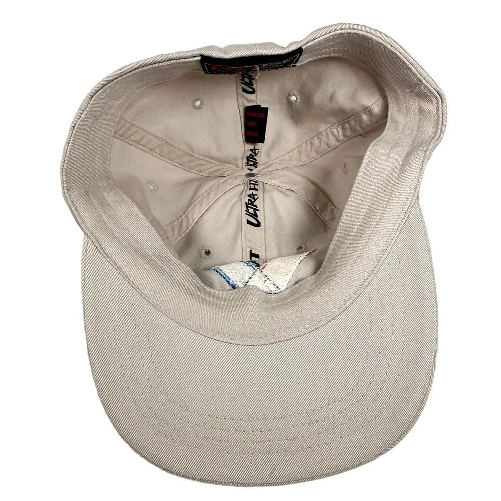 Valvoline Celebrating Our Success Embroidered Hat Cap Stretch Fit L Beige Cotton
